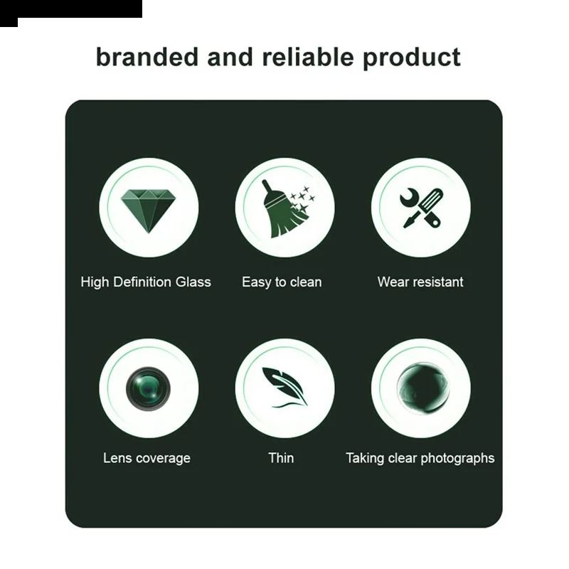 Edzett Üveg Lencsevédő Oneplus 13r-hez (fekete Változat)