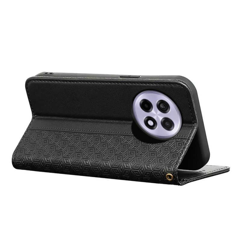 Fliptok Oneplus 13r Kockás Mintás Pántos Pénztárca