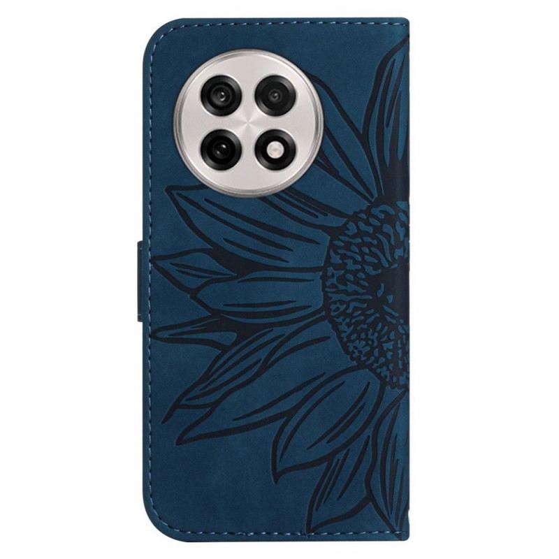 Fliptok Oneplus 13r Napraforgómintás Vállpánt