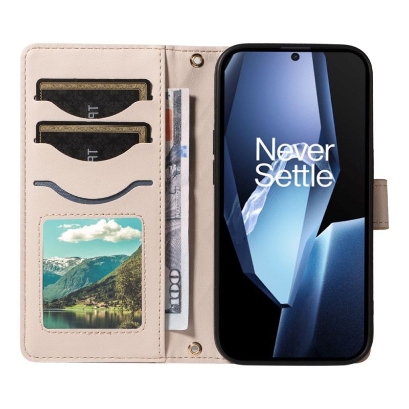 Fliptok Oneplus 13r Steppelt Pánttal És Vállpánttal