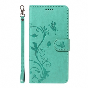 Fliptok Oneplus 13r Virágmintás Szíj