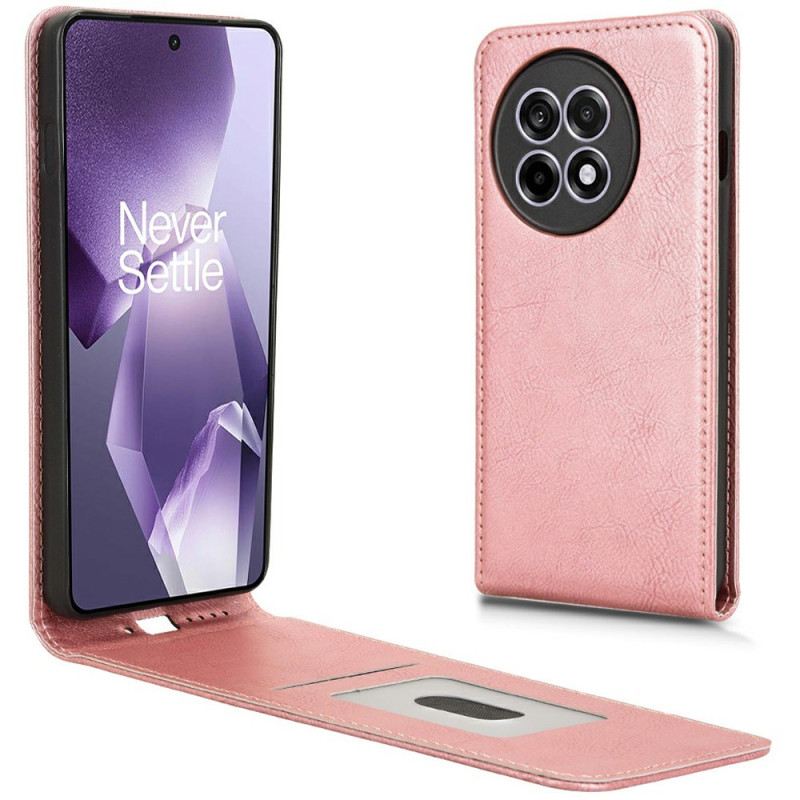 Kinyitható Bőrtok Oneplus 13r Függőleges Fedéllel Ellátott Műbőr