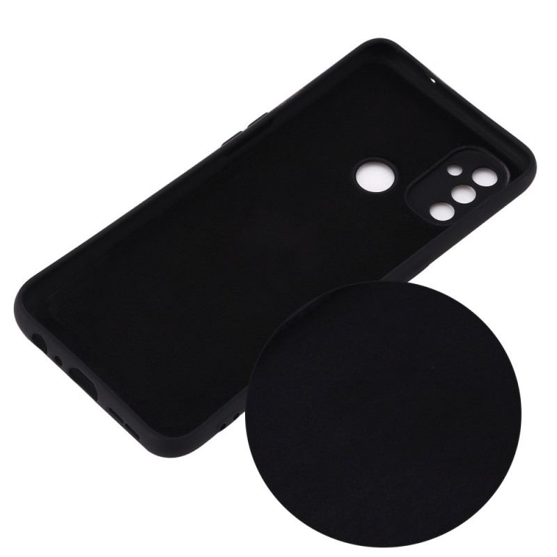 Tok OnePlus Nord N100 Folyékony Szilikon Nyakpánttal