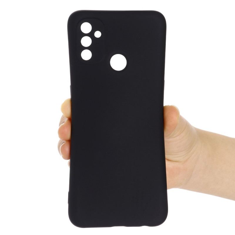 Tok OnePlus Nord N100 Folyékony Szilikon Nyakpánttal