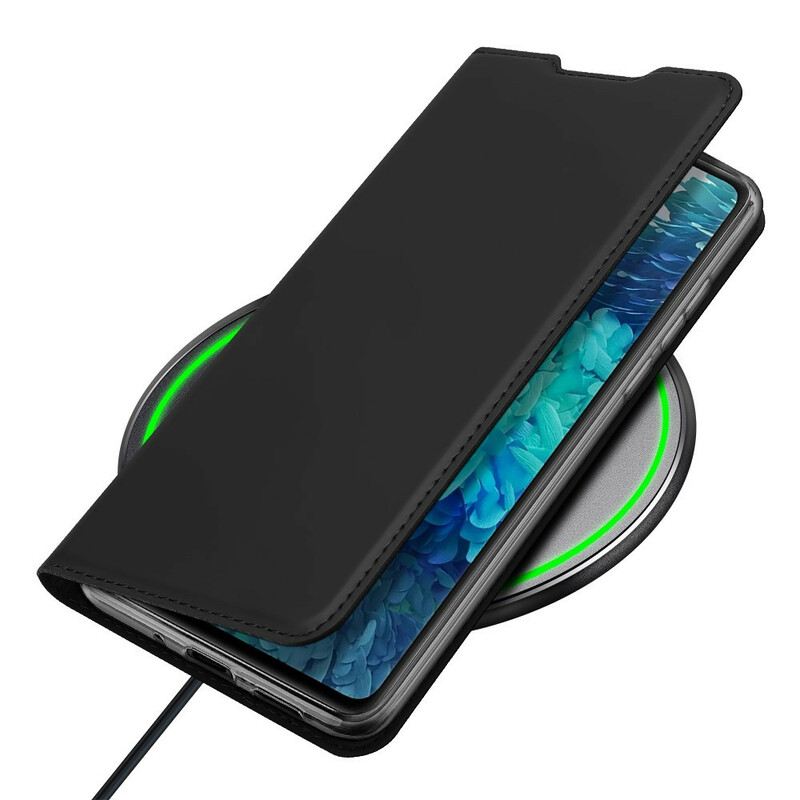 Fliptok Samsung Galaxy S20 FE Bőrtok Skin Pro Dux Ducis