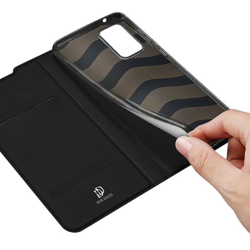 Fliptok Samsung Galaxy S20 FE Bőrtok Skin Pro Dux Ducis