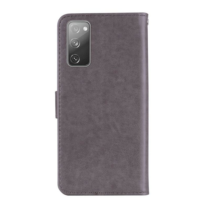 Kinyitható Tokok Samsung Galaxy S20 FE Bagoly Mandala És Varázsa