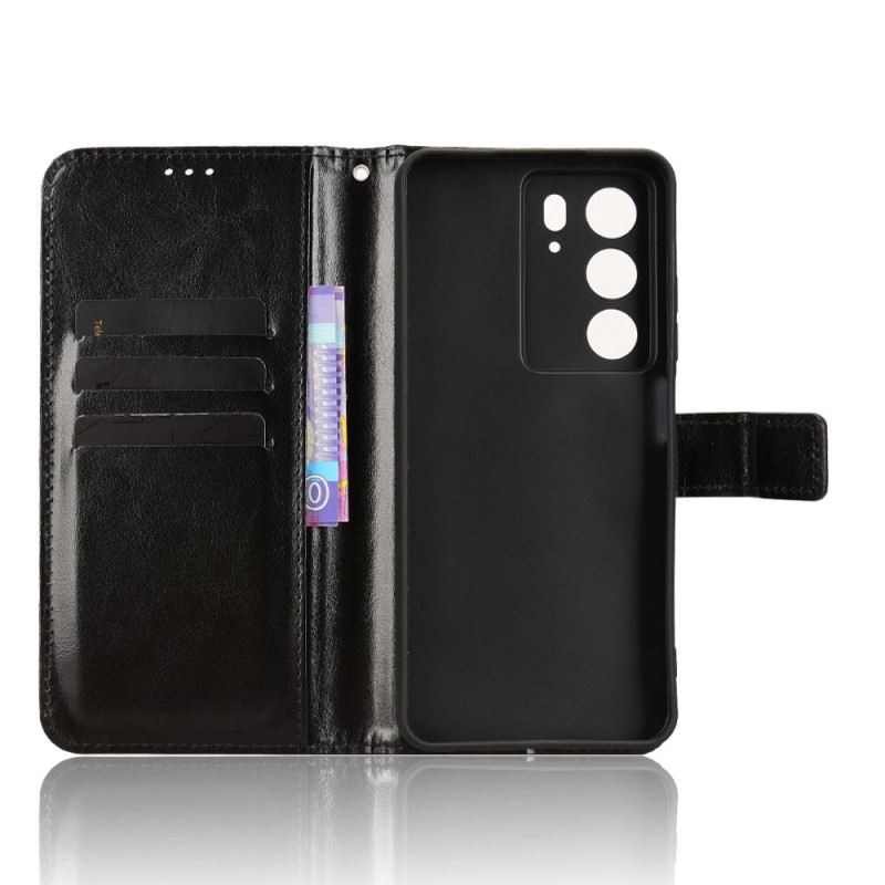 Bőrtok Realme C71 Feltűnő Műbőr