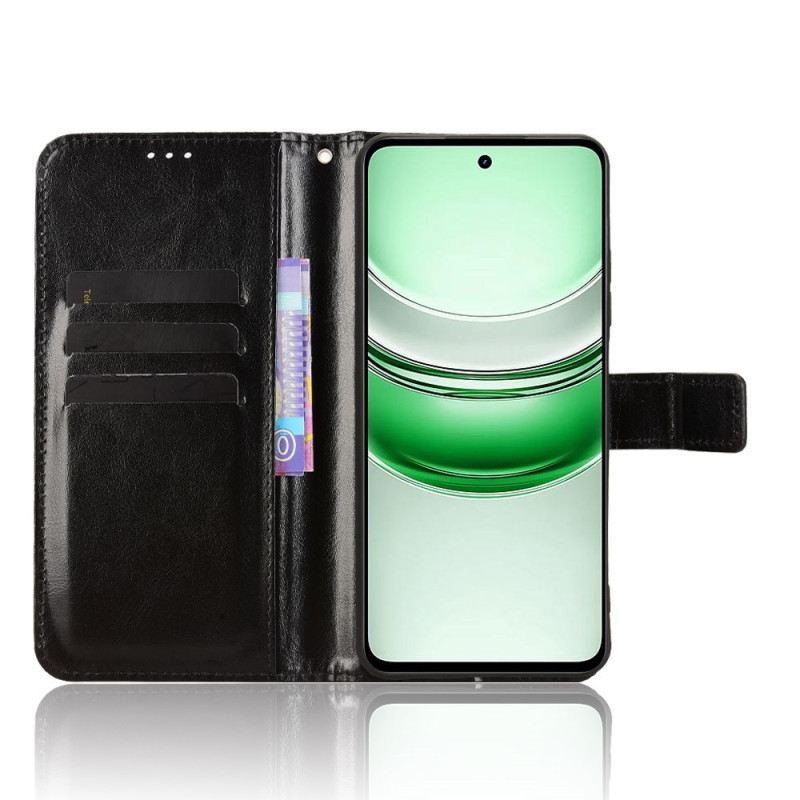 Bőrtok Realme C71 Feltűnő Műbőr