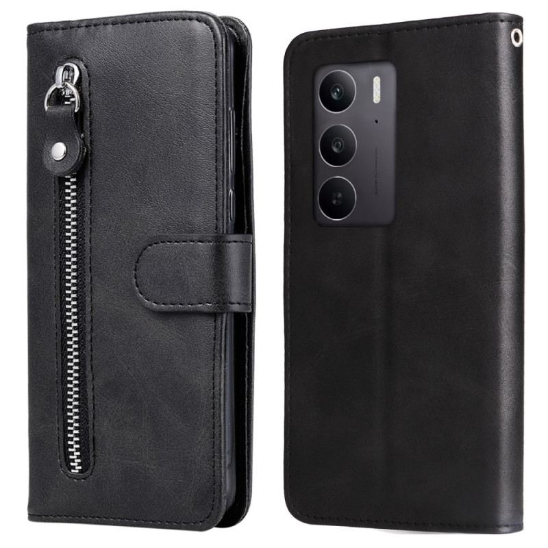 Fliptok Realme C71 Cipzáras Tok