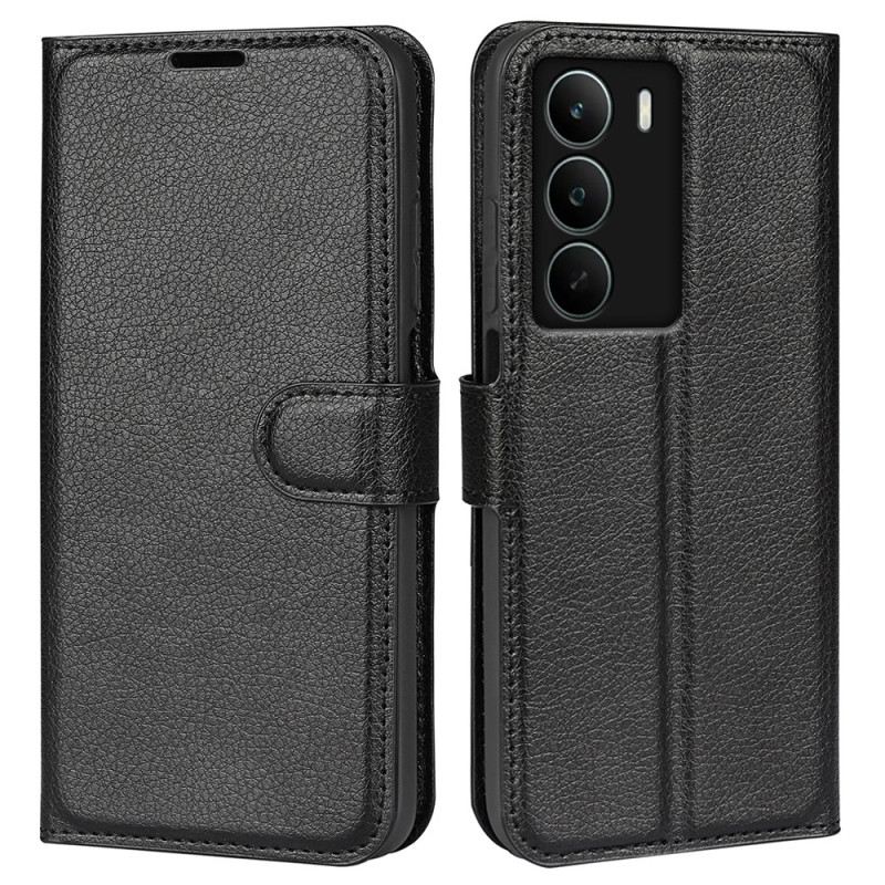 Kinyitható Bőrtok Realme C71 Klasszikus Műbőr