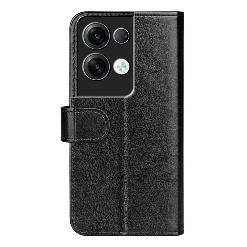 Fliptok / Bőrtok Oppo Reno 8 Pro Klasszikus Retro