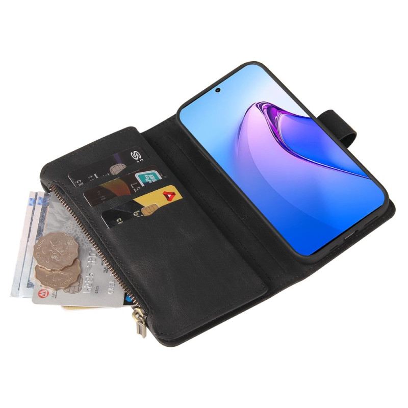 Fliptok / Bőrtok Oppo Reno 8 Pro Többfunkciós Kártyatartó