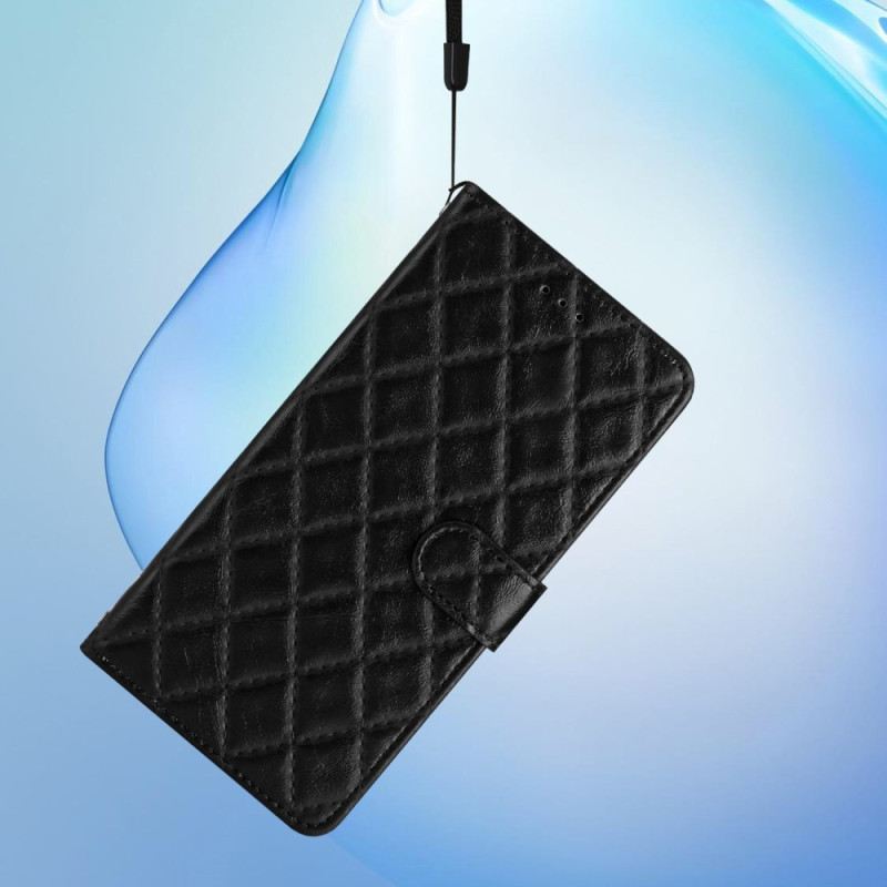 Bőrtok Oppo A98 5g Steppelt