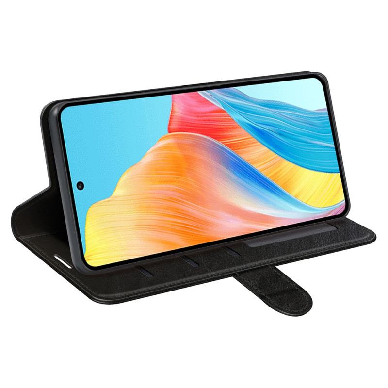 Bőrtok Oppo A98 5g Vintage Műbőr