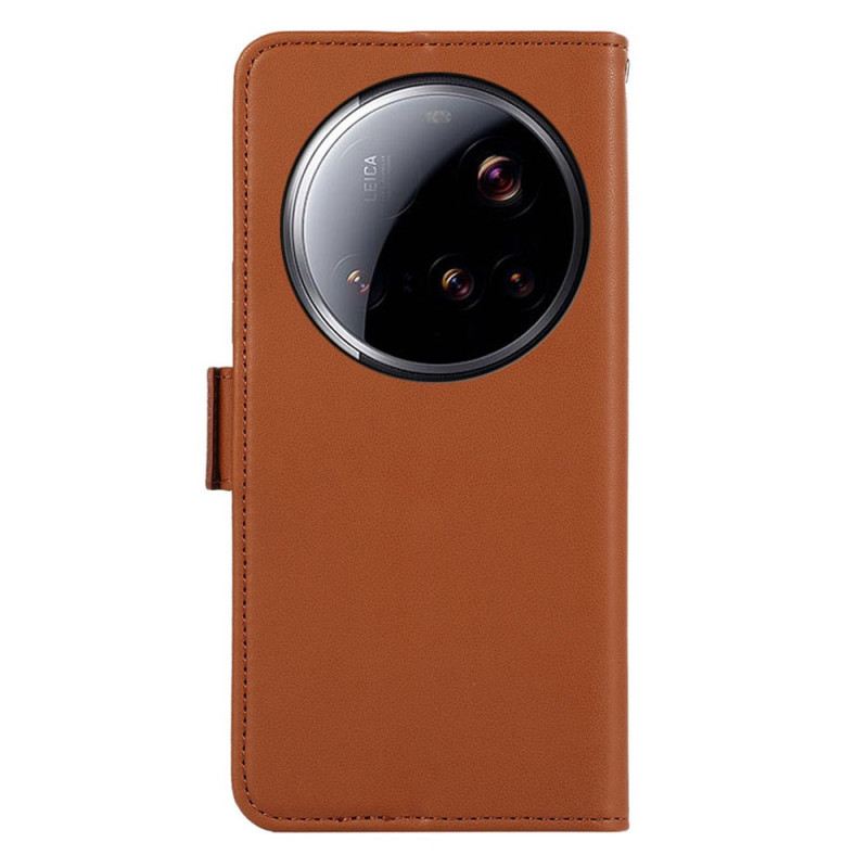 Bőrtok Xiaomi 15 Ultra Abeel Rfid Pénztárca