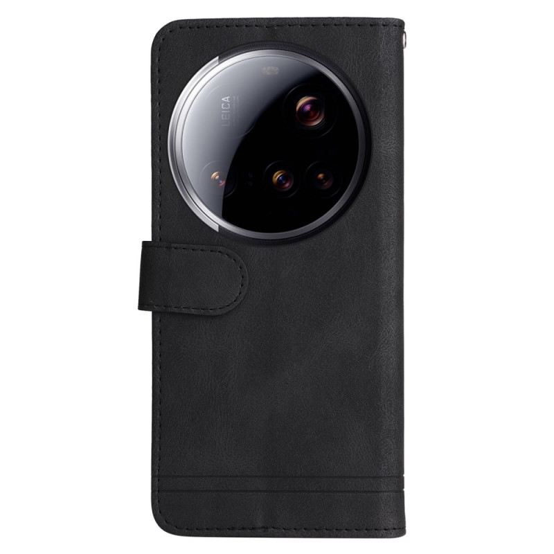 Bőrtok Xiaomi 15 Ultra Dekoratív Szegecs