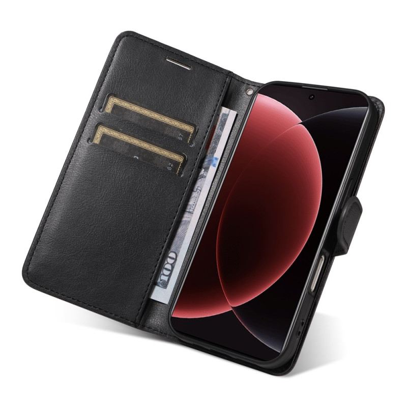 Bőrtok Xiaomi 15 Ultra Egyszínű Műbőr