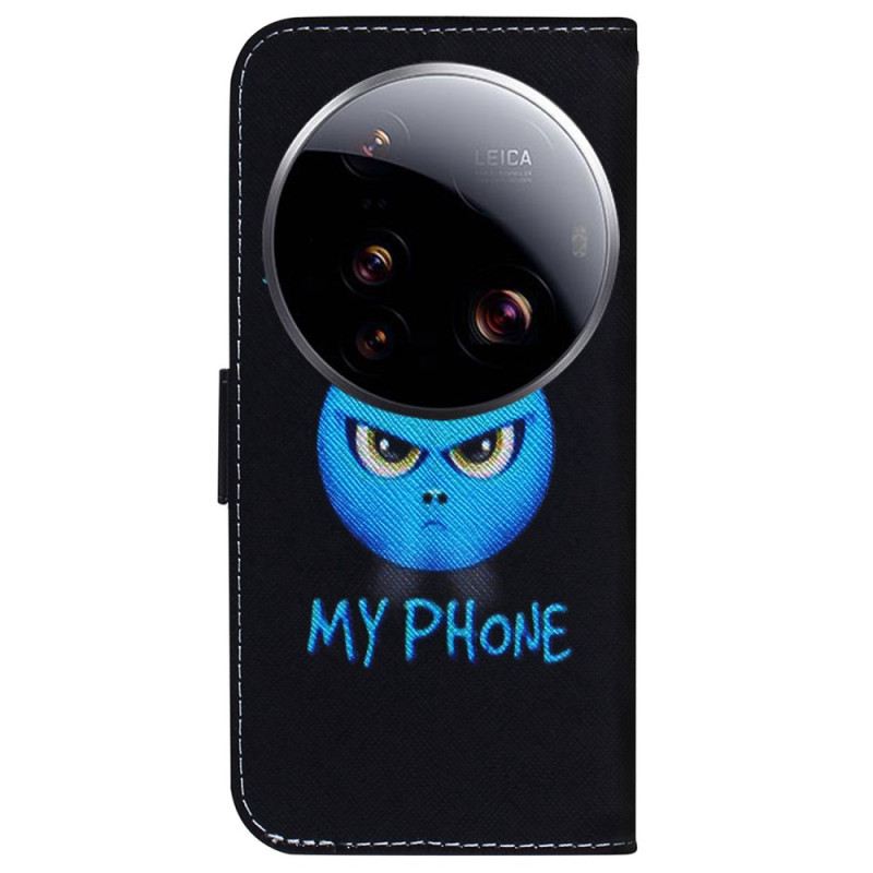 Bőrtok Xiaomi 15 Ultra Emoji Telefon
