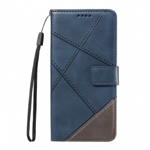 Bőrtok Xiaomi 15 Ultra Geometrikus Minta