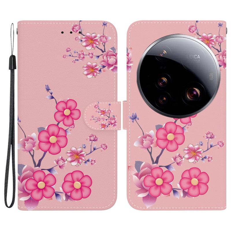 Bőrtok Xiaomi 15 Ultra Szakuraminta