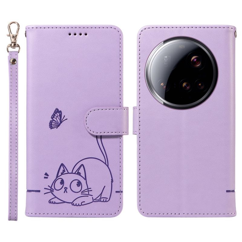 Fliptok Xiaomi 15 Ultra Grafikus Macskapánt