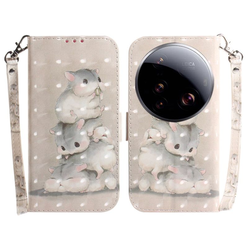 Fliptok Xiaomi 15 Ultra Hörcsögök Nyakpánttal