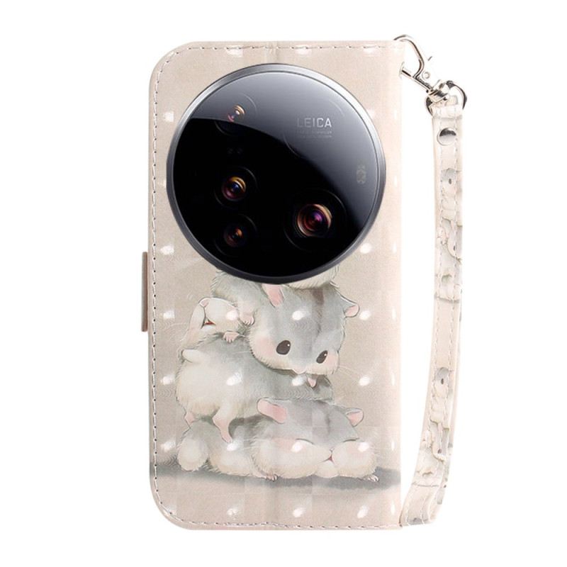 Fliptok Xiaomi 15 Ultra Hörcsögök Nyakpánttal