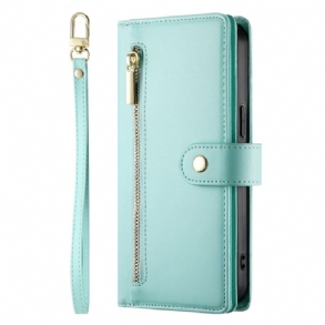 Fliptok Xiaomi 15 Ultra Pénztárca Pánttal És Vállpánttal