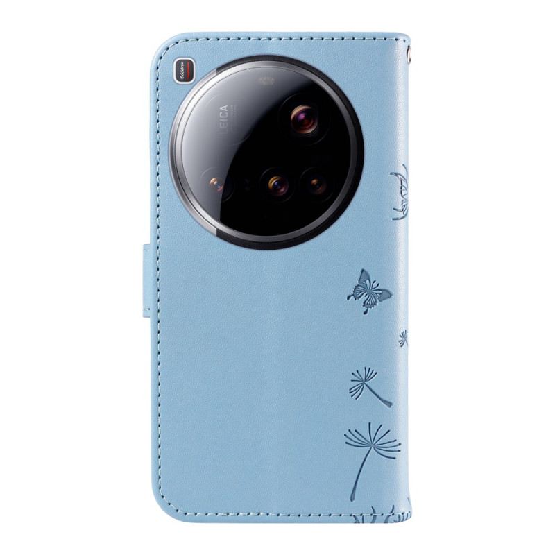 Fliptok Xiaomi 15 Ultra Pitypangmintás Szíj