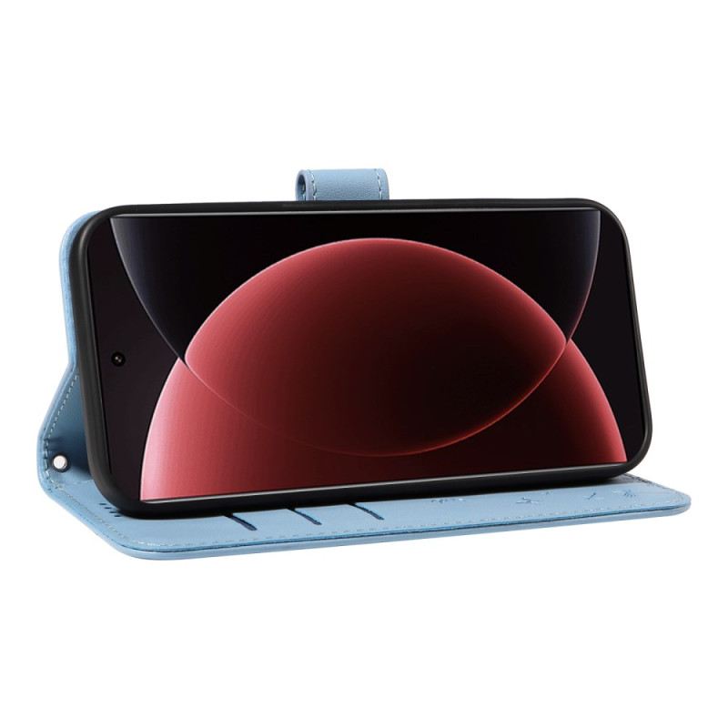 Fliptok Xiaomi 15 Ultra Pitypangmintás Szíj