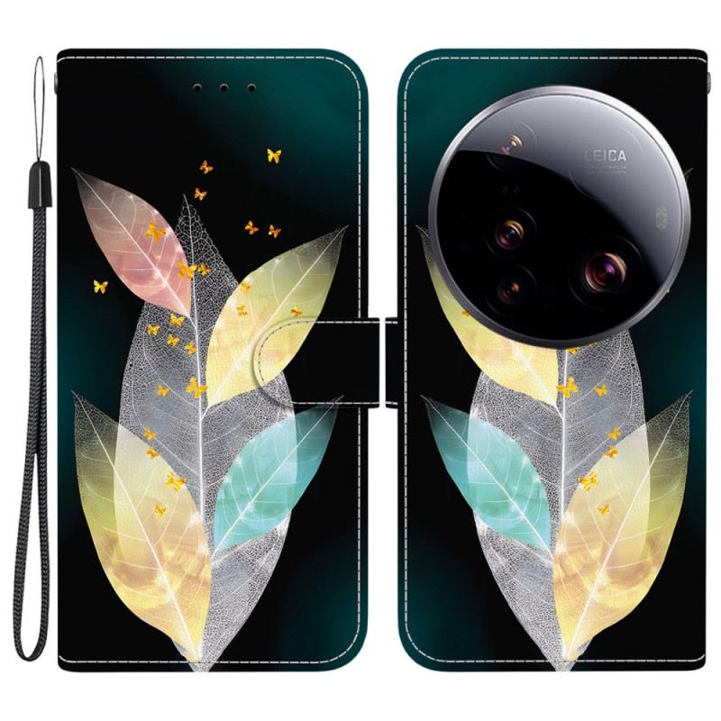 Fliptok Xiaomi 15 Ultra Színes Levelek