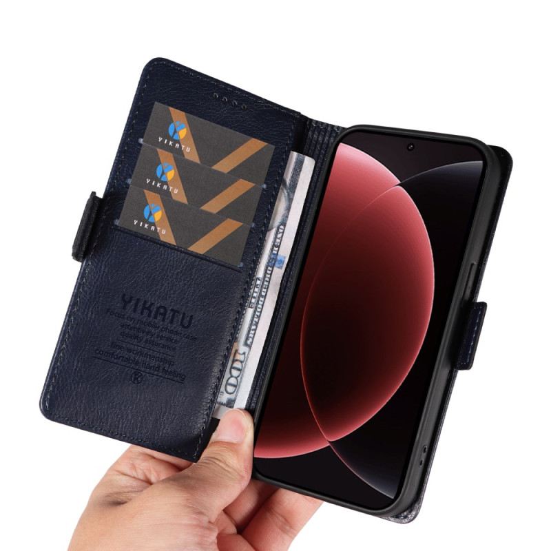 Fliptok Xiaomi 15 Ultra Ykatu Licsi Műbőr