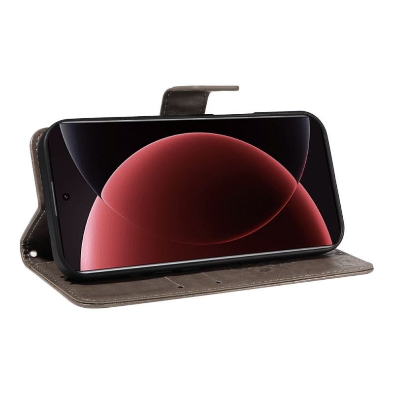 Kinyitható Bőrtok Xiaomi 15 Ultra Macskafa