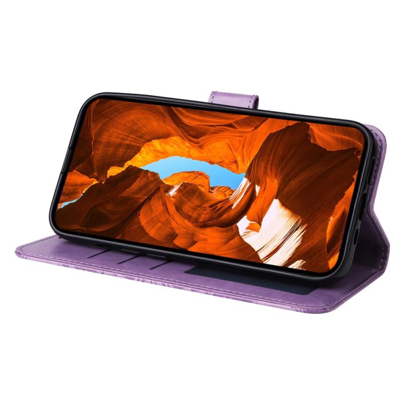 Kinyitható Bőrtok Xiaomi 15 Ultra Napraforgómintás