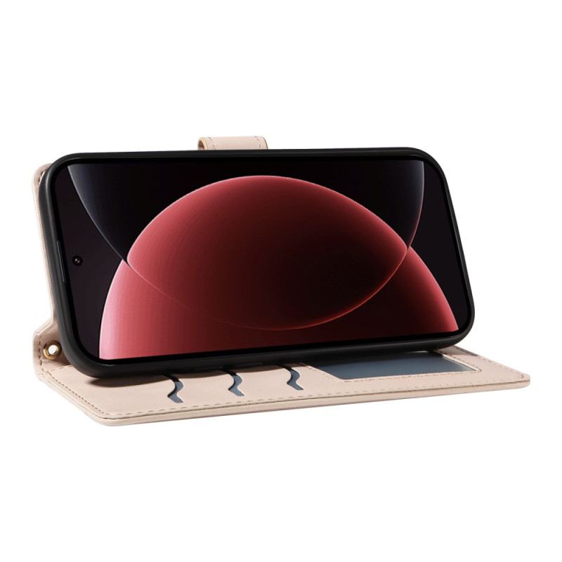 Lederhüllen Xiaomi 15 Ultra Gepolstert Mit Tragegurt Und Schultergurt