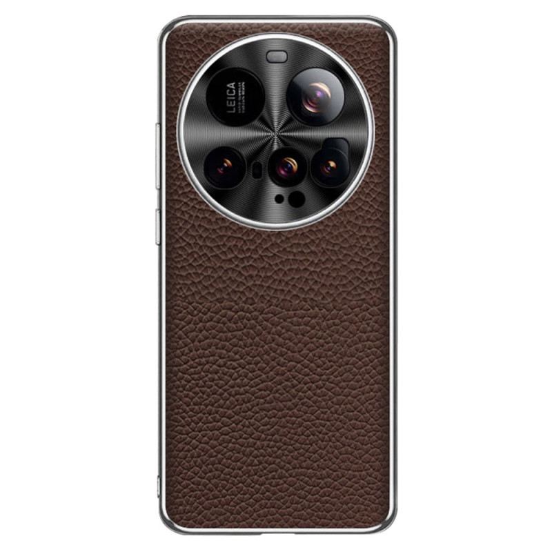 Mobiltelefon Tokok Xiaomi 15 Ultra Valódi Bőr