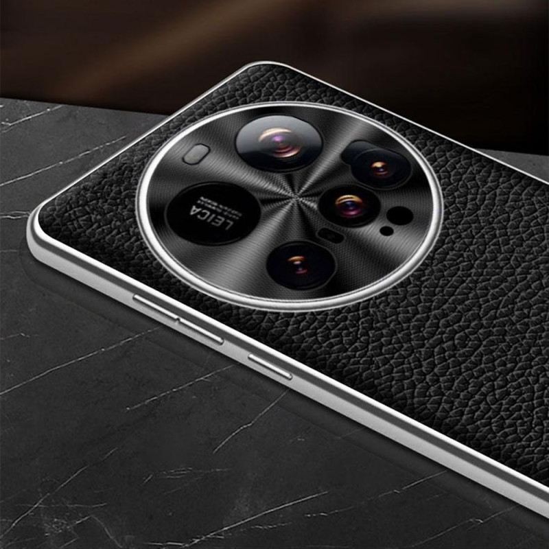 Mobiltelefon Tokok Xiaomi 15 Ultra Valódi Bőr