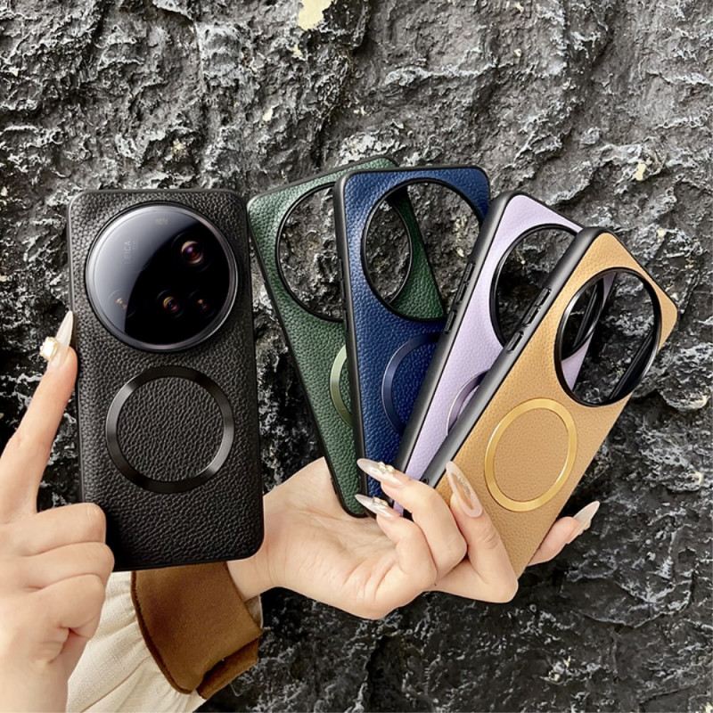 Tok Xiaomi 15 Ultra Magsafe Licsi Bőrhatású