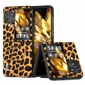 Tok Oppo Find N3 Flip Leopárd Minta Abeel