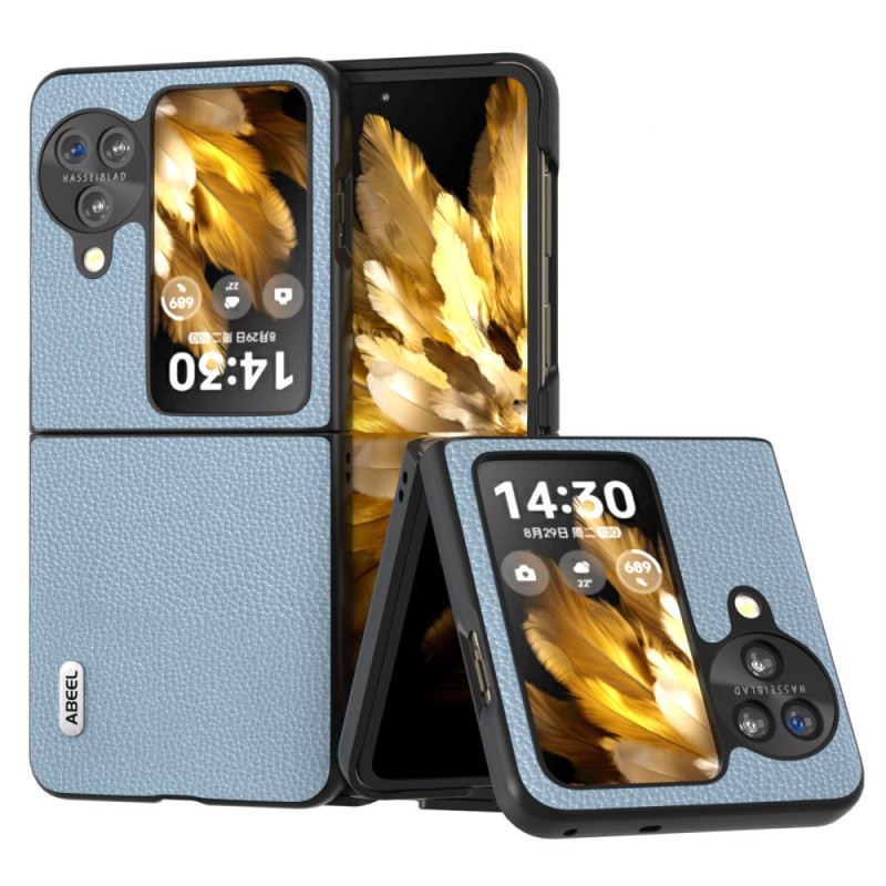 Tok Oppo Find N3 Flip Licsi Műbőr Abeel