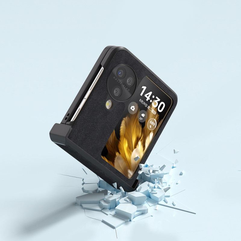 Tok Oppo Find N3 Flip Retro Bőr Stílusú Abeel