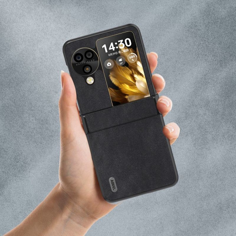 Tok Oppo Find N3 Flip Retro Bőr Stílusú Abeel