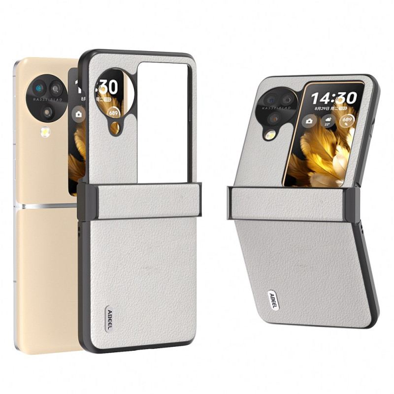 Tok Oppo Find N3 Flip Texturált Bőr Abeel