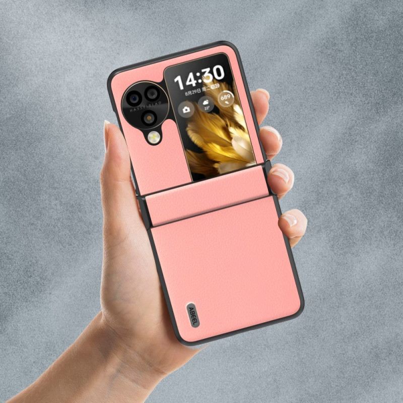 Tok Oppo Find N3 Flip Texturált Bőr Abeel