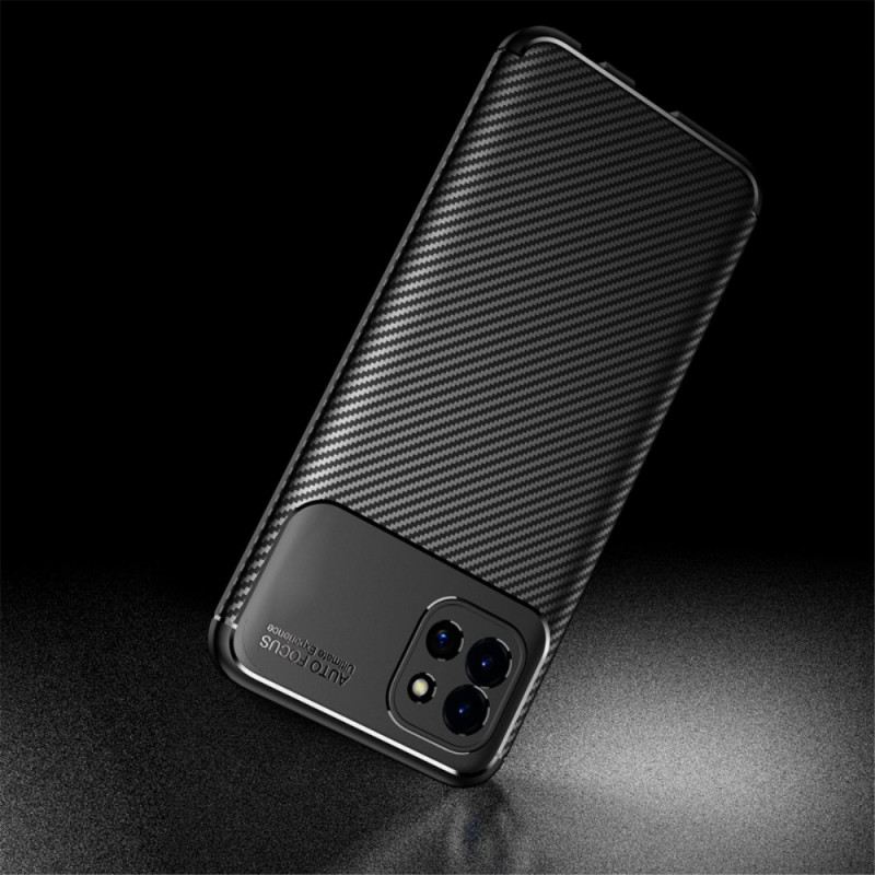 Tok Samsung Galaxy A03 Rugalmas Szénszálas Textúra