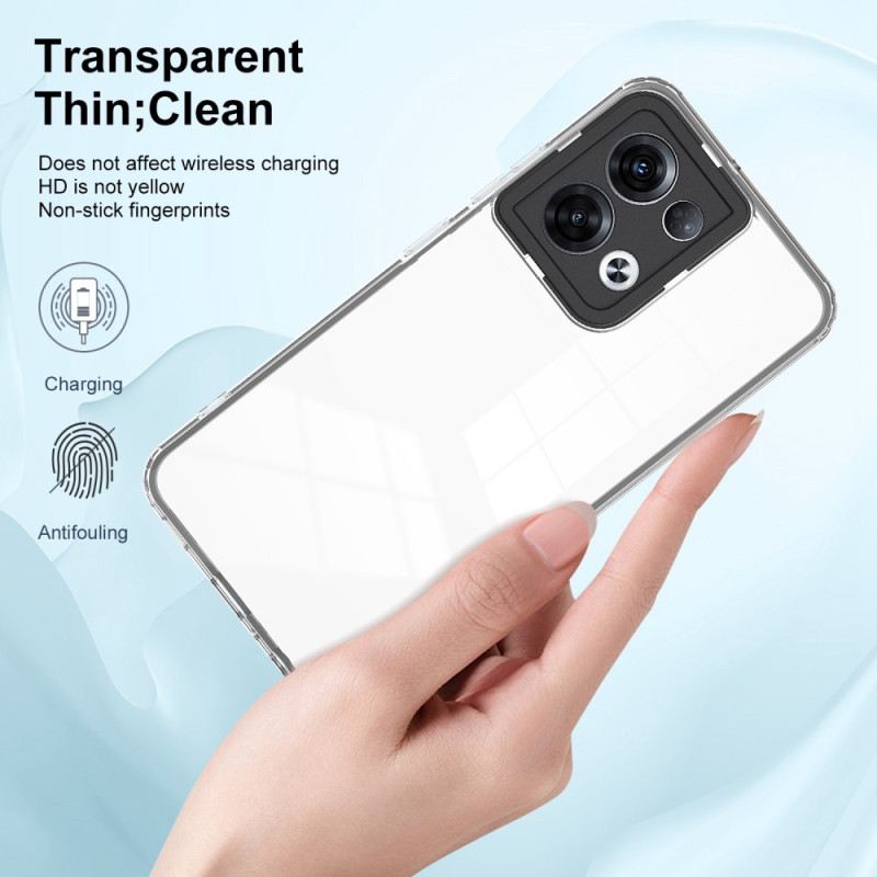 Tok Oppo Reno 8 Átlátszó Hibrid