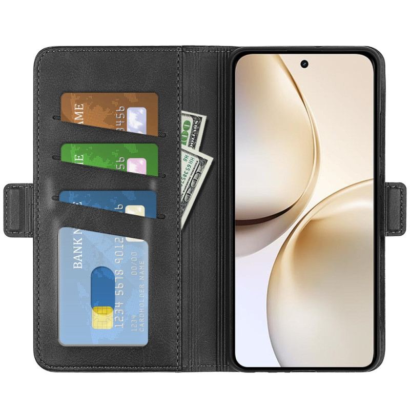 Bőrtok Realme 14 Pro Plus 5g Dupla Csat