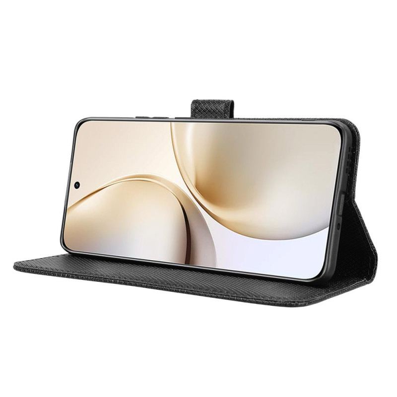 Bőrtok Realme 14 Pro Plus 5g Pöttyös Pánt