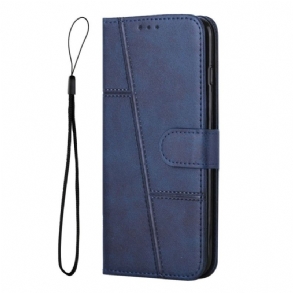 Bőrtok Realme 14 Pro Plus 5g Üzleti Stílusú